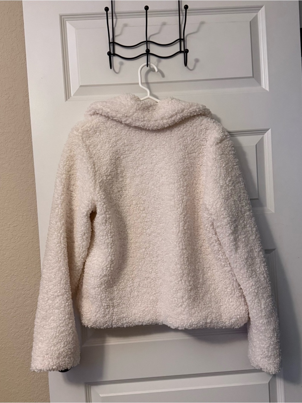 Gianni Bini Cream Sherpa Jacket